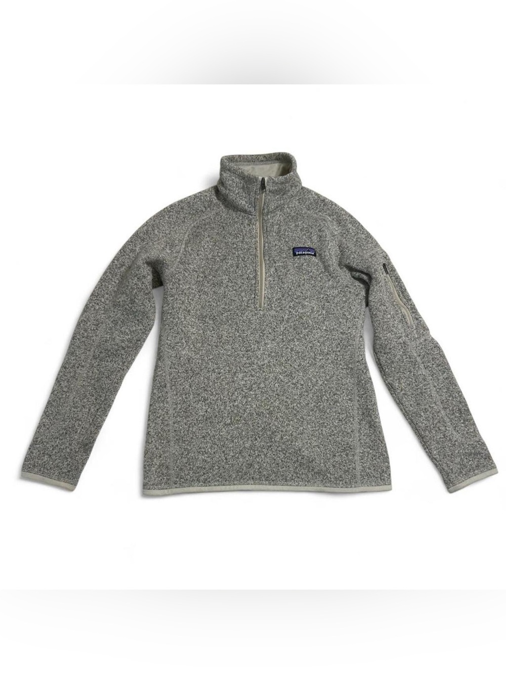 Patagonia Better Sweater 1/4 Zip Fleece Pullover Gray S Gorpcore